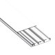 PLINTHE (2M) BLANC RAL9010 16X 1