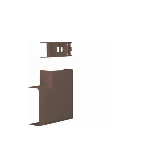 ANGLE PLAT MARRON