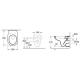 CUVETTE SUSPENDUE VOLTA+ DIRECT