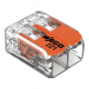 BORNE WAGO 221 MINI 2X4MM² A LEV