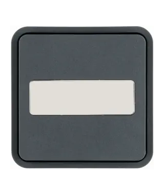 CUBYKO 1 TOUCHE KNX PORTE-ETIQU