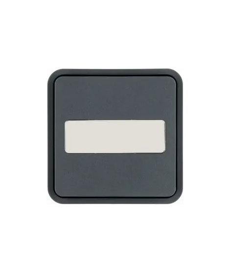 CUBYKO 1 TOUCHE KNX PORTE-ETIQU