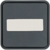 CUBYKO 1 TOUCHE KNX PORTE-ETIQU
