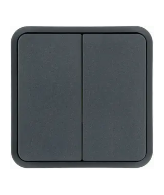 CUBYKO 1 TOUCHE KNX COLORIS GRI