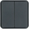 CUBYKO 1 TOUCHE KNX COLORIS GRI