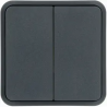 CUBYKO 1 TOUCHE KNX COLORIS GRI