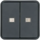 CUBYKO 2 TOUCHES KNX A VOYANTS
