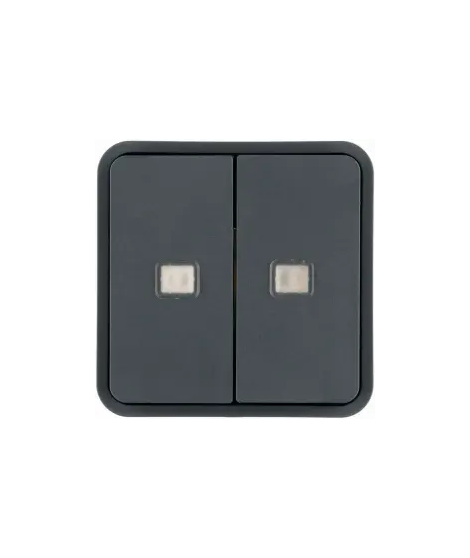 CUBYKO 2 TOUCHES KNX A VOYANTS