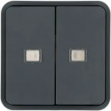 CUBYKO 2 TOUCHES KNX A VOYANTS