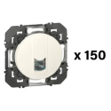 Lot de 150 prises RJ45 catégorie