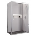 PAROI DOMAO 2 PORTES 1 FIXE + 1