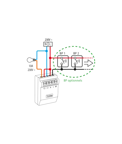 5454462 TELERUPTEUR 10A RADIO PO