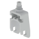 FIXATION POUR CABLES GRIS RAL7 0
