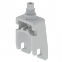 FIXATION POUR CABLES GRIS RAL7 0