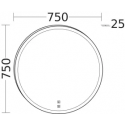 MIROIR DOMAO ROND Ø75 RETROECLAI