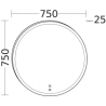 MIROIR DOMAO ROND Ø75 RETROECLAI