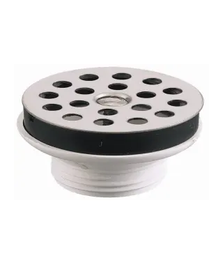 BONDE LAVABO A GRILLE PLASTIQUE