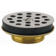 BONDE LAVABO A GRILLE CHROMEE LA