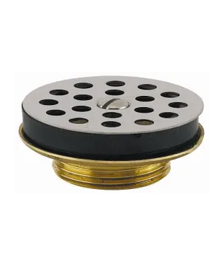 BONDE LAVABO A GRILLE CHROMEE LA