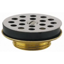 BONDE LAVABO A GRILLE CHROMEE LA