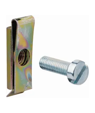ECROUS-CLIPS/VIS M5 PLATINE PE R