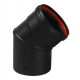COUDE BR 45 NOIR MAT D.80 + JOIN