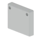 EMBOUT DE FERMETURE GRIS RAL70 3