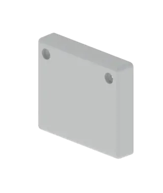 EMBOUT DE FERMETURE GRIS RAL70 3