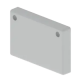 EMBOUT DE FERMETURE GRIS RAL70 3