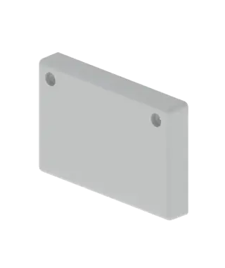 EMBOUT DE FERMETURE GRIS RAL70 3