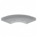 COUDE PLAT 90 GRIS RAL7035 60X 3