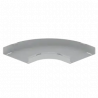 COUDE PLAT 90 GRIS RAL7035 60X 3