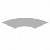 COUVERCLE COUDE PLAT 90 GRIS R A