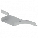 DERIVATION T GRIS RAL7035 60X3 0