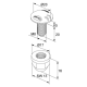 VISSERIE DIN 603 ISO 8677 GRIS R