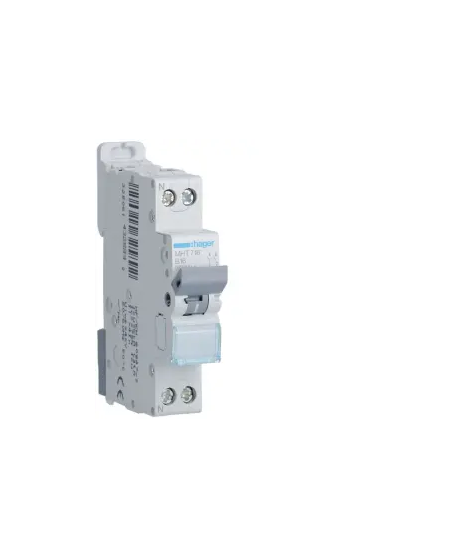 DISJONCTEUR 1P+N 4.5-6KA COURB E