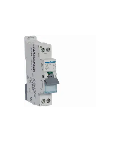 DISJONCTEUR 1P+N 4.5-6KA COURB E