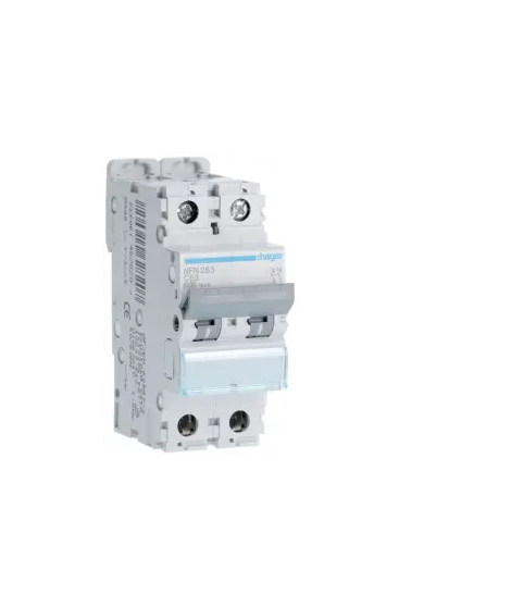 DISJONCTEUR 2P 6-10KA COURBE C 6