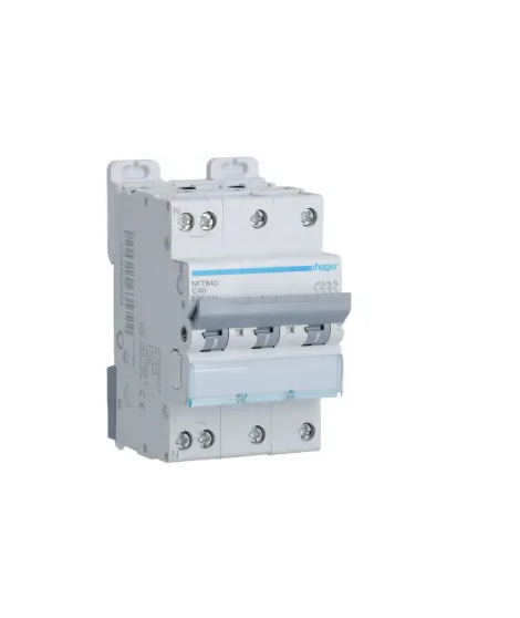 DISJONCTEUR 3P+N 6-10KA COURBE C