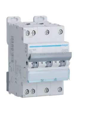 DISJONCTEUR 3P+N 6-10KA COURBE D