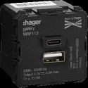 CHARGEUR DOUBLE USB A+C GALLERY