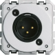 XLR MALE GALLERY NEUTRE BORNIER