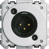 XLR MALE GALLERY NEUTRE BORNIER