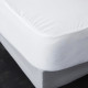 SWEETNIGHT Protege-matelas imperméable AXEL - Blanc - 160 x 200 cm