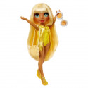 Rainbow High Swim & Style - Poupée mannequin ariculée 27 cm - Sunny (Jaune) - Maillot de bain + Paréo - a partir de 4 ans