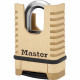 MASTER LOCK Cadenas en Laiton Massif Haute Sécurité [Anse Protégée][a Combinaison] M1177EURD