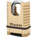 MASTER LOCK Cadenas en Laiton Massif Haute Sécurité [Anse Protégée][a Combinaison] M1177EURD