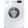 Lave-linge hublot SAMSUNG Ecobubble WW80TA046TT - 8 kg - Induction - 1400 trs/min - Programme Vapeur - Blanc