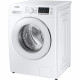 Lave-linge hublot SAMSUNG Ecobubble WW80TA046TT - 8 kg - Induction - 1400 trs/min - Programme Vapeur - Blanc