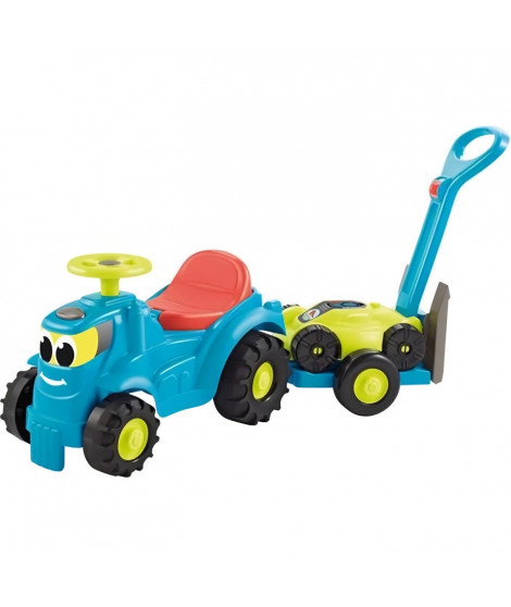 Porteur Tracteur remorque + tondeuse 103,5 cm - ECOIFFIER